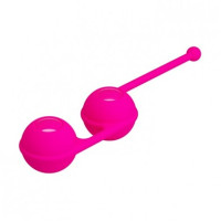 Вагинальные шарики со смещённым центром тяжести Pretty Love Kegel Tighten Up III розовые
