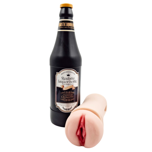 Мастурбатор-вагина в бутылке Liquor botlle