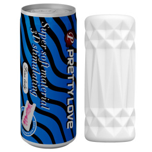 Мастурбатор с рельефом в банке Pretty Love Fine Lady