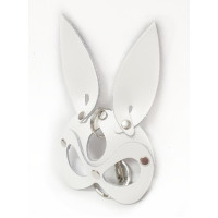 Брелок из натуральной кожи Rabbit белый Erotoys, Ero-155w