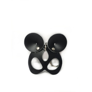 Брелок из натуральной кожи Mouse черный Erotoys, Ero-158 (иной угол)