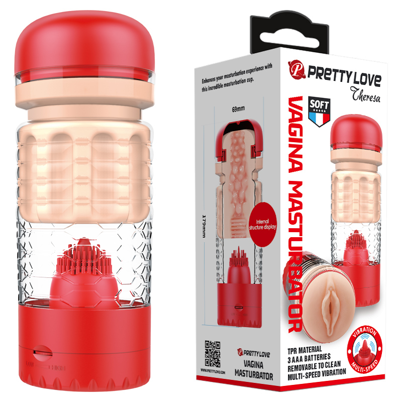 Мастурбатор вагина с вибрацией Pretty Love Cheresa