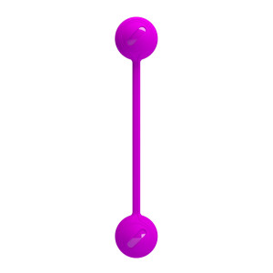 Вагинальные шарики со смещенным центром тяжести Pretty Love Kegel Ball 3 (иной угол)