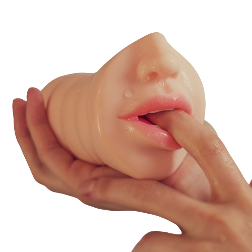 Мастурбатор вагина и ротик с зубками Vagina-Oral sex with teeth