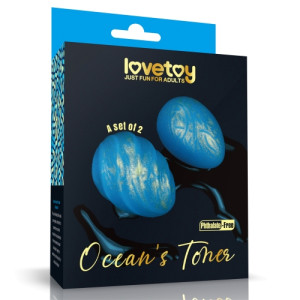 Вагинальные шарики овальные Ocean's 2 шт