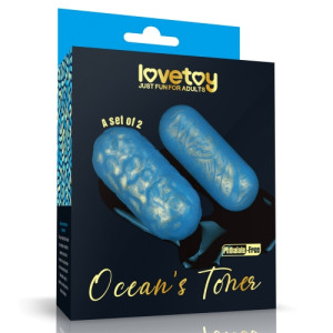 Вагинальные шарики овальные длинные Ocean's 2 шт