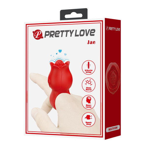 Мини-вибратор на палец Pretty Love Jae