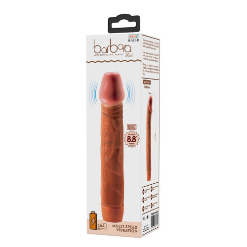 Реалистичный вибратор Barbara Bob 22,5см Baile