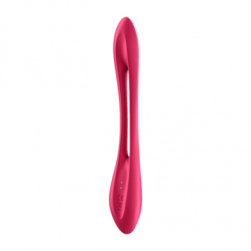 Многофункциональный вибратор для пар с гибкой основой Elastic Joy Red Satisfyer