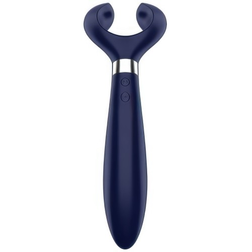 Многофункциональный вибратор синий Endless Fun Satisfyer