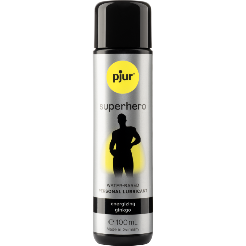 Мужской возбуждающий лубрикант Pjur Superhero Energizing Glide (100 мл)