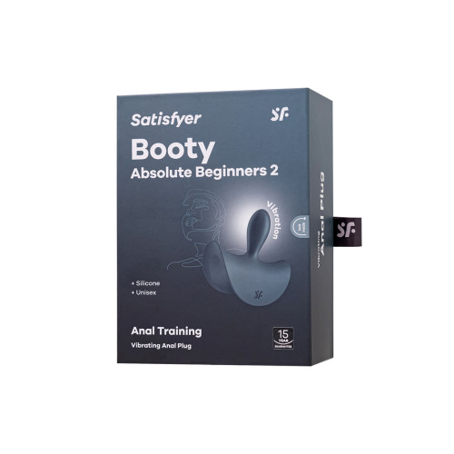 Анальная вибровтулка Satisfyer Booty Absolute Beginners 2 серая