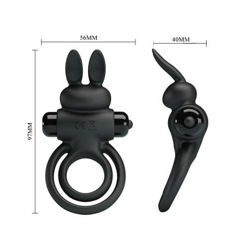 Эрекционное виброкольцо Pretty Love Penis Ring 3