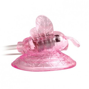 Вакуумный стимулятор клитора с вибрацией Baile Butterfly Clitoral Pump (иной угол)