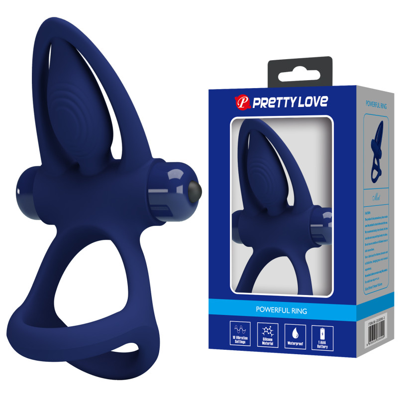 Эрекционное виброкольцо Pretty love Powerful Ring Mat