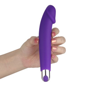 Вибратор Lovetoy Rechargeable IJoy Silicone Dildo (иной угол)