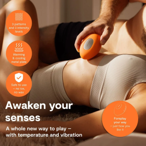 Вибратор We-Vibe Temp, оранжевый (иной угол)
