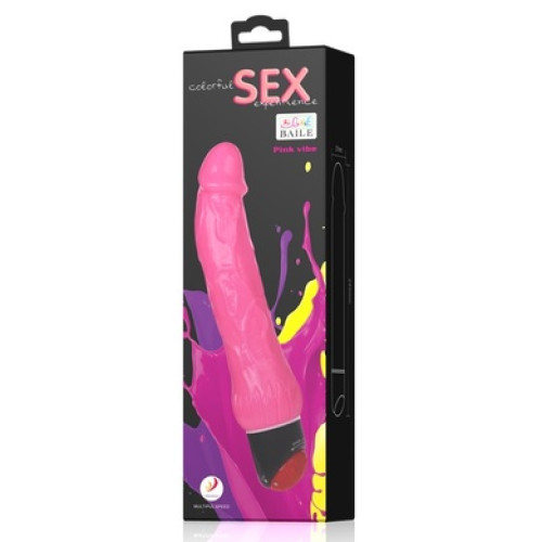 Реалистичный вибратор Baile Pink Vibe 2