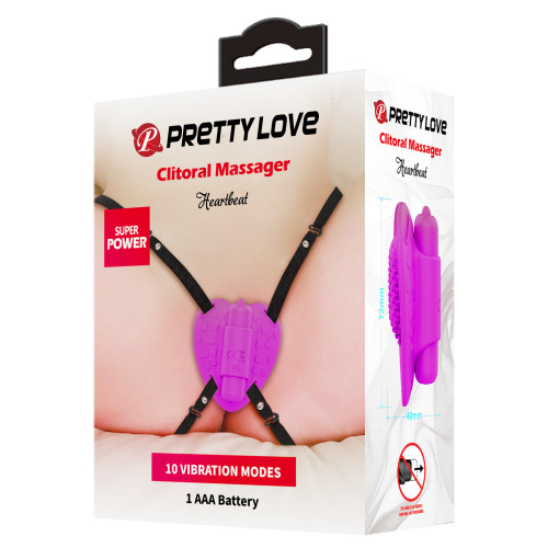 Вибратор Pretty Love Heartbeat