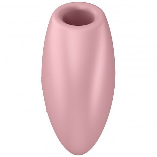 Вакуумно-волновой стимулятор с вибрацией розовый Cutie Heart Satisfyer