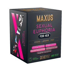 MAXUS (БАД) "Сексуальная Эйфория для нее" капсулы (иной угол)