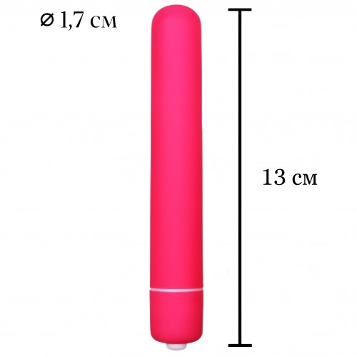 Мини-вибратор X-Basic Bullet Lovetoy с 10 режимами розовый