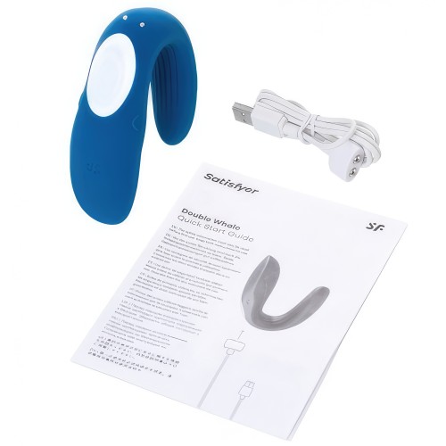 Многофункциональный стимулятор для пар Double Whale Satisfyer