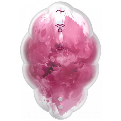 Вакуумно-волновой стимулятор с вибрацией розовый Cloud Dancer Satisfyer