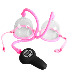 Автоматическая вакуумная помпа для груди двойная Breast Pump Baile (иной угол)