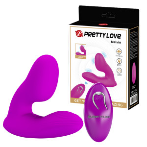 Многофункциональный вибратор с пультом Pretty Love Melvin
