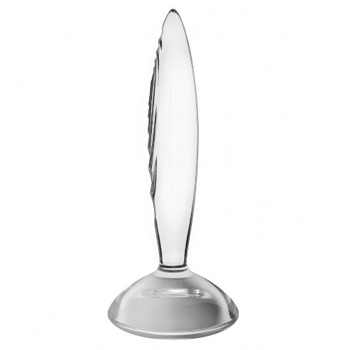 Фаллоимитатор из стекла прозрачный Sparkling Crystal Satisfyer