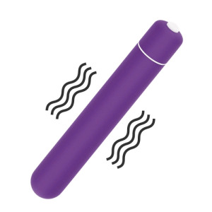 Мини-вибратор X-Basic Bullet Lovetoy с 10 режимами фиолетовый (иной угол)