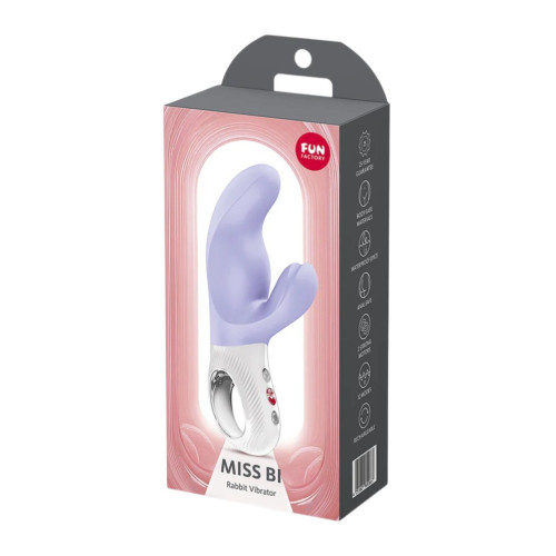 Мини вибратор-кролик для точки G Fun Factory Miss Bi сиреневый