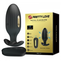 Анальная пробка с электростимуляцией и вибрацией Pretty Love Royal Pleasure Kelly