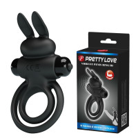 Эрекционное виброкольцо Pretty Love Penis Ring 3