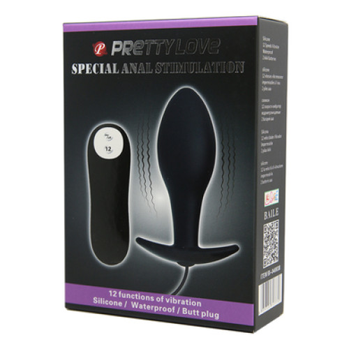 Анальная пробка с вибрацией Pretty Love Special Anal Stimulation