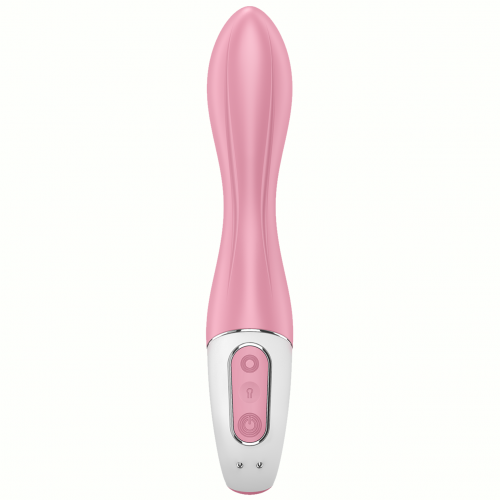 Расширяющийся вибратор розовый Air Pump Vibrator 2 Satisfyer
