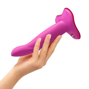 Фаллоимитатор Fun Factory Limba Flex Medium Розовый (иной угол)