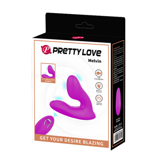 Многофункциональный вибратор с пультом Pretty Love Melvin