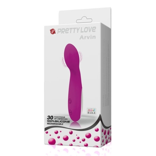 Мини вибратор с широкой головкой Arvin Pretty Love