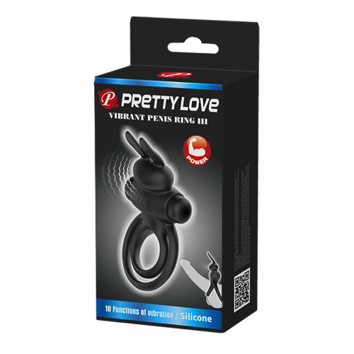 Эрекционное виброкольцо Pretty Love Penis Ring 3