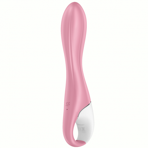 Расширяющийся вибратор розовый Air Pump Vibrator 2 Satisfyer