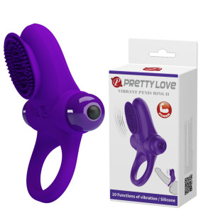 Эрекционное виброкольцо Pretty Love Penis Ring 2
