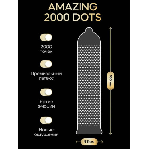 MAXUS Презервативы точечные Amazing 12 шт X-Edition