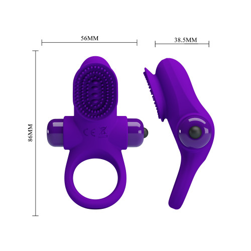Эрекционное виброкольцо Pretty Love Penis Ring 2