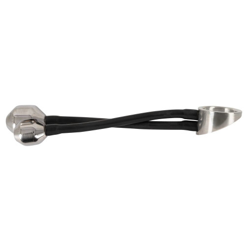 Эрекционное кольцо с металлическими грузиками Cock ring & Ass plugs