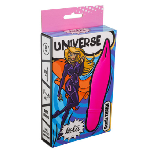Мини-вибратор розовый Universe Gentle Thorn