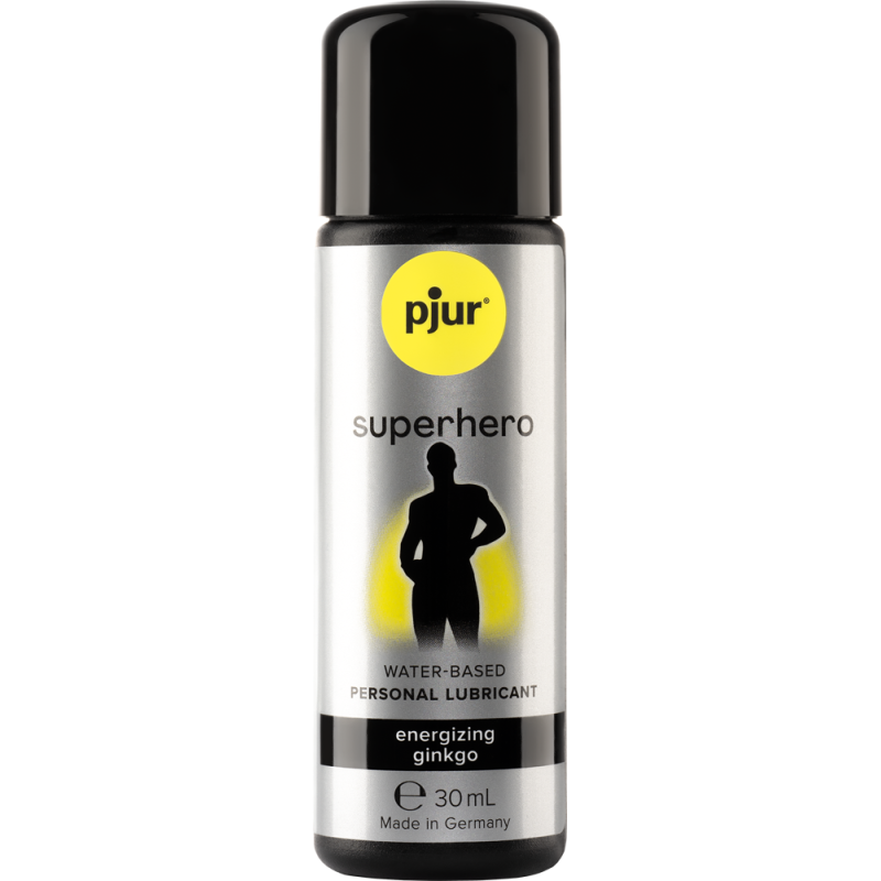 Мужской возбуждающий лубрикант Pjur Superhero Energizing Glide (30 мл)