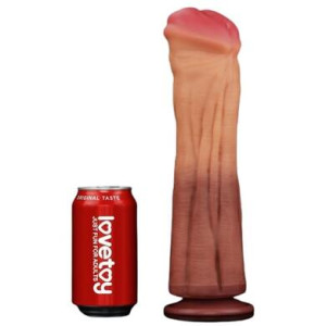 Фаллос-гигант на присоске Lovetoy Nature Cock King Sized 30 см