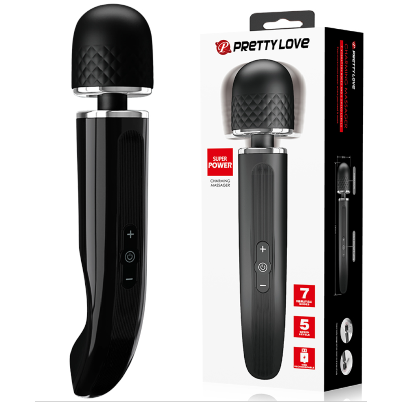 Мощный вибратор-массажёр «wand» Pretty Love Charming Massager